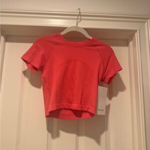 lululemon swiftly tech cropped short sleeve